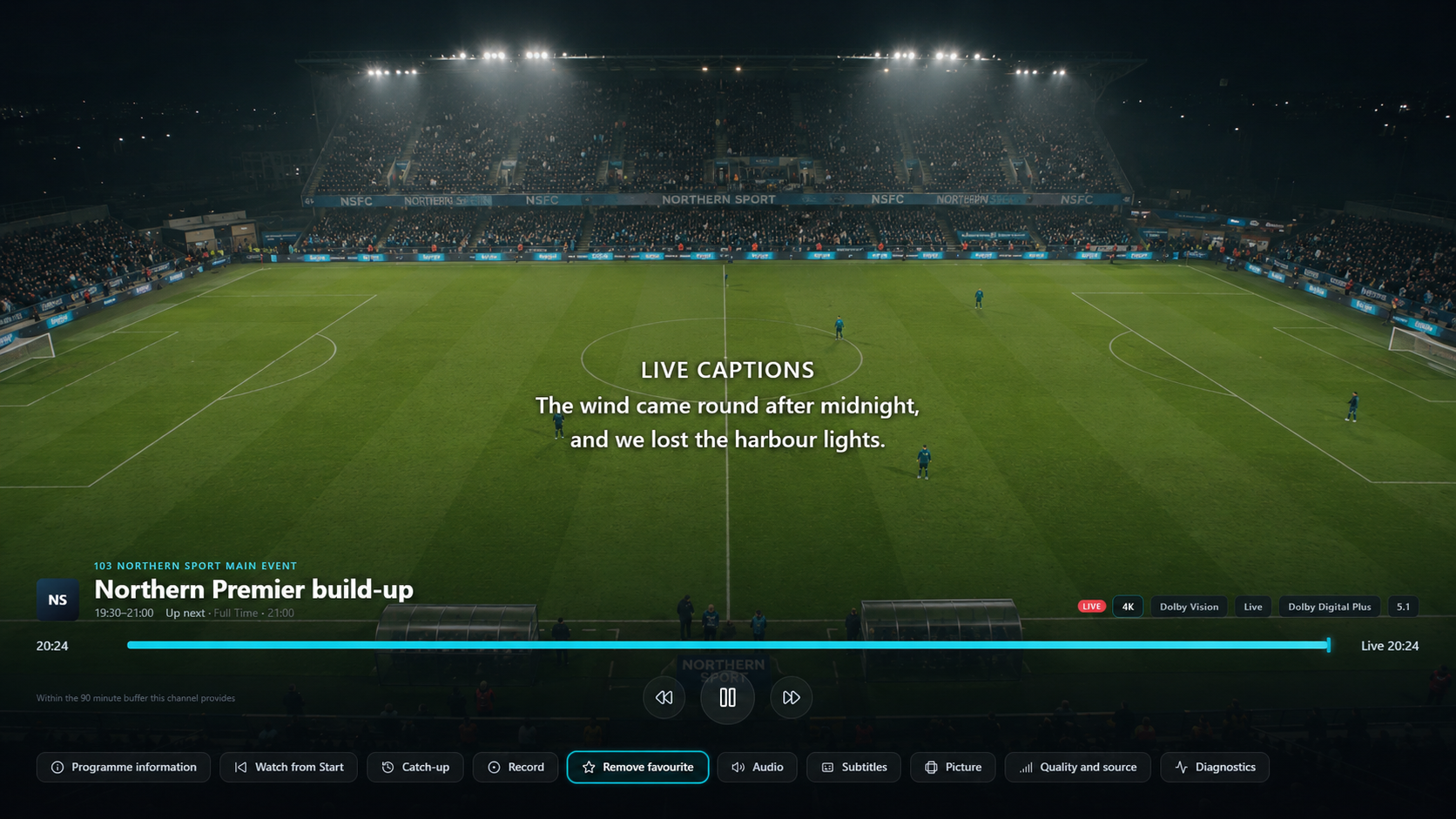 Somatro player, full screen